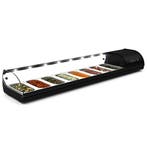 Tapasvitrine | CLASSIC | Zwart | 8x 1/3 GN | +2°C/+6°C |, Verzenden, Nieuw in verpakking