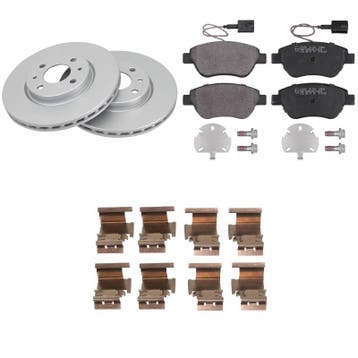 Remschijven + remblokken Voorzijde FIAT Linea 1.3 D Multijet, Verzenden, Nieuw, Fiat