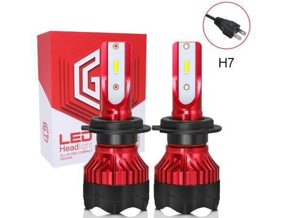 Veiling - Auto koplampen set - LED - H7 - krachtig - 2x 30Wa, Auto-onderdelen, Verlichting