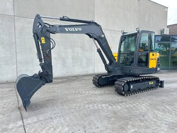 Veiling: Midigraafmachine Volvo EC60C Diesel 2010, Ophalen