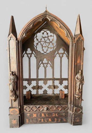 Kapel - Hout - 1800-1850, 1850-1900 - “Mère du Sauveur,