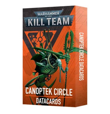 Kill Team Canoptek Circle datacards (Warhammer 40.000 nieuw), Ophalen of Verzenden, Nieuw