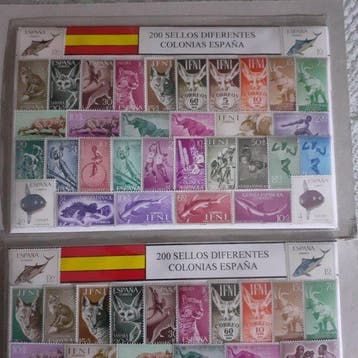 Espagne 1855/2010 - Lot de paqueteries, pages d’album et, Gestempeld