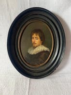 Italiaanse school (XIX) - Ritratto di François Duquesnoy, Antiek en Kunst
