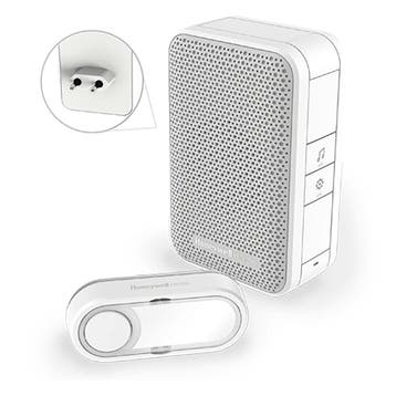 Honeywell Draadloze Deurbel Met Drukknop 150M Bereik Wit -, Verzenden, Nieuw