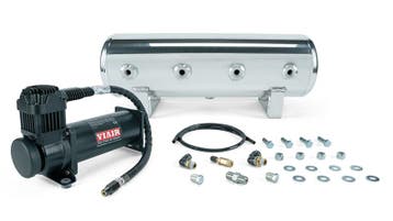 Air Lift 2.5 Gal. Polished Tank w/ Viair 444b Blk Compressor, Ophalen of Verzenden