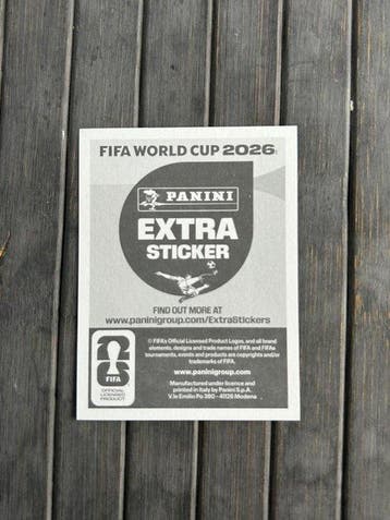 2026 Panini FIFA World Cup 2026 Kylian Mbappé Extra sticker, Verzamelen, Nieuw