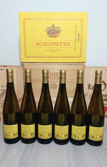 2024 Schiopetto Collio Pinot Grigio - Friuli-Venezia Giulia, Verzamelen, Wijnen, Nieuw