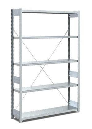 Bito legbordstelling h220 x b100 x d30 cm met 5 niveaus, Ophalen of Verzenden