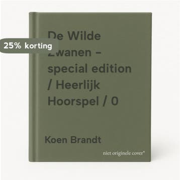 De Wilde Zwanen - special edition / Heerlijk Hoorspel / 0, Verzenden, Koen Brandt