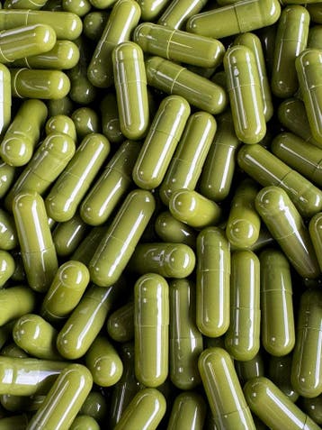 Capsules Maat 0 Groen Opaque       5000 stuks, Verzenden, Nieuw