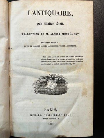 Bibliothèque - romantique du XIX siècle – 10 ouvrages