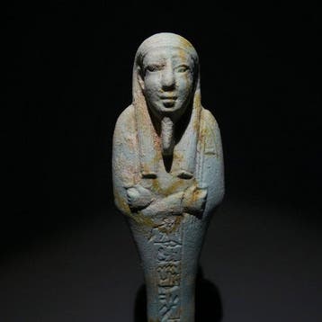 Oud-Egyptisch Faience Shabti of Ushabti voor, Verzamelen