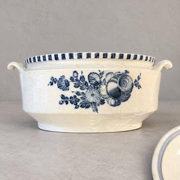 Royal Copenhagen - Soupière - Muster Nr. 2 - porcelaine dure, Antiquités & Art