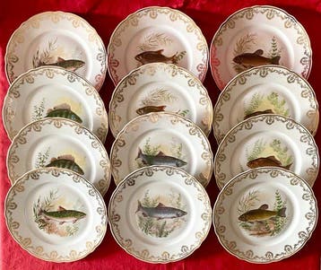 Limoges - Atelier du Tabalou - Service à poisson (12) -