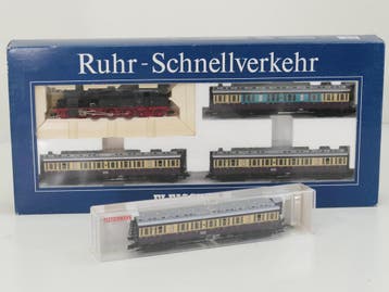 Schaal H0 Fleischmann NEW OLD STOCK COMPLETE SET 4887 en..., Ophalen of Verzenden, Locomotief