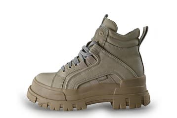 Buffalo Veterboots in maat 37 Beige, Kleding | Dames, Schoenen, Verzenden, Beige, Overige typen, Zo goed als nieuw