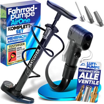 2dekans | NEXTCOVER® fietspomp Alle ventielen met, Ophalen of Verzenden, Nieuw