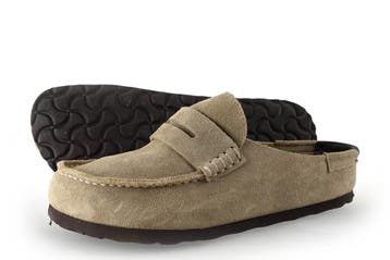 Birkenstock Loafers in maat 36 Beige, Kleding | Dames, Verzenden, Beige, Overige typen, Zo goed als nieuw