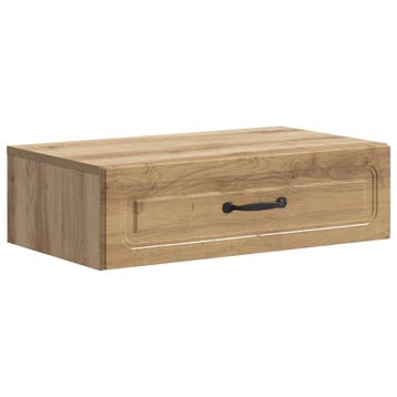 Wandtafel - Stijlvolle wandkast in eiken - 39% korting vo..., Huis en Inrichting, Overige materialen, Gebruikt, Verzenden, Minder dan 150 cm