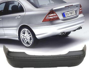 PARE CHOCS ARRIERE MERCEDES CLASSE C W203 BERLINE 01-07 LOOK, Autos : Pièces & Accessoires, Verzenden