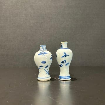 Vaas - Porselein - China - Kangxi (1662-1722) - 2 kangxi
