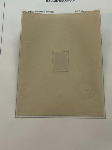 België 1931 - Blok 3 - Prins Leopold Korporaal - OBP/COB BL3