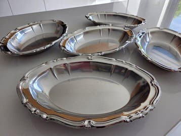 Alessi - Carlo Alessi - Schaal (5) - Alessi Nr. 824 -, Antiek en Kunst