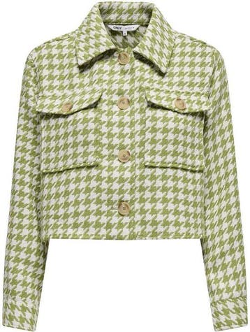 ONLY ONLKIMMIE Maat XS Dames Jas - Moss Cloud Dancer, Kleding | Dames, Verzenden, Nieuw