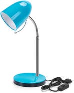 Tafellamp - Bureaulamp - Tafellamp slaapkamer - Blauw - Aigo, Verzenden, Nieuw
