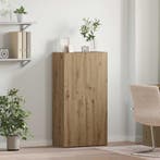 vidaXL Kantoorkast Oudhout 60 x 32 x 115 cm Bewerkt hout, Verzenden