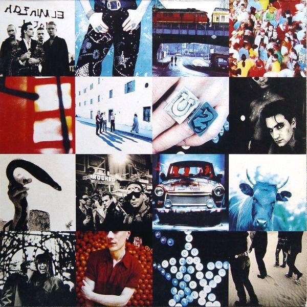 U2 - Achtung Baby, Cd's en Dvd's, Vinyl | Pop, Gebruikt, Verzenden
