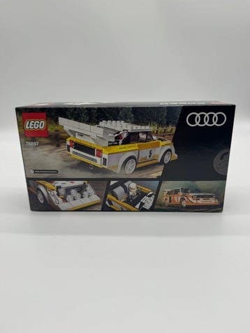 Lego Set - 76897 - Speed Champions - 1985 Audi Sport quattro, Nieuw
