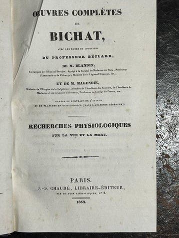 P. A. Prost; Xavier Bichat; F. Lallemand - Anatomie et