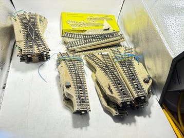 Märklin H0 - Modeltreinsporen (24) - 24 M rails wissels, Hobby en Vrije tijd, Nieuw