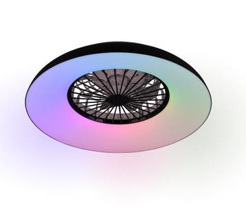 Trio SVAERHOLT VENTILATOR plafondlamp | LED | SMD,LED Fittin, Verzenden, Nieuw
