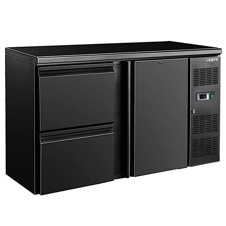 Barkoelkast | BC-SERIE | 350L | Zwart | +2°C/+8°C |, Zakelijke goederen, Horeca | Keukenapparatuur, Nieuw in verpakking, Verzenden