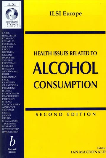 Health Issues Related To Alcohol Consumption - Ian MacDonald, Boeken, Verzenden, Nieuw