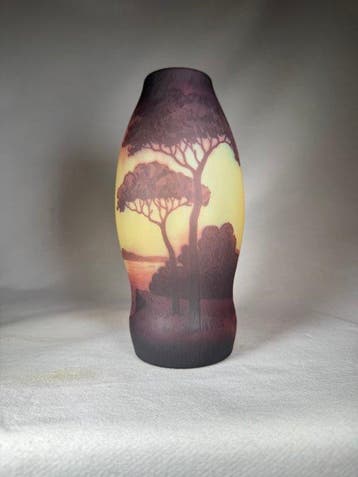 DArgental - Vaas - Glas - Art Nouveau
