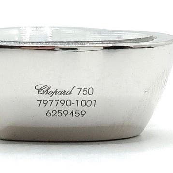 Chopard - Hanger - 18 karaat Witgoud - gelukkige diamant
