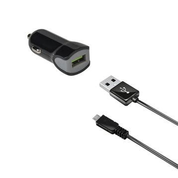 Celly Autolader Telefoon 2.4A Micro-USB, Télécoms, Chargeurs de voiture, Verzenden
