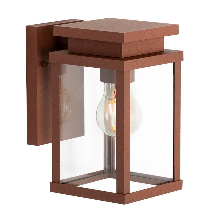 Strak & modern Jersey Muurlamp Corten met LED, Jardin & Terrasse, Éclairage extérieur, Envoi