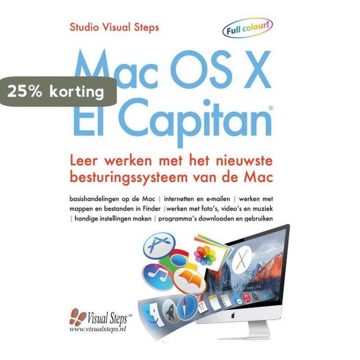 Mac OS X El Capitan 9789059055223, Livres, Informatique & Ordinateur, Envoi