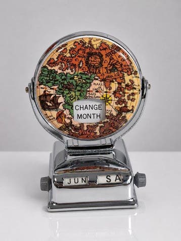 Calendrier perpétuel - Vintage German-Market Perpetual Desk