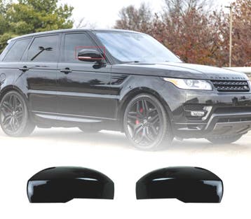 COQUES DE RÉTROVISEURS RANGE ROVER SPORT 14-17 NOIR BRILLANT, Verzenden, Nieuw