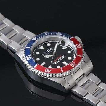Norton - Aurelio - Automatic Diver 100M - TMI NH35 - Ghiera, Nieuw