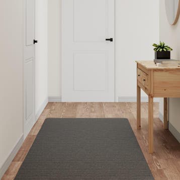vidaXL Tapijtloper 80x180 cm antracietkleurig, Maison & Meubles, Verzenden
