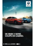 2018 BMW 2 SERIE BROCHURE NEDERLANDS, Nieuw