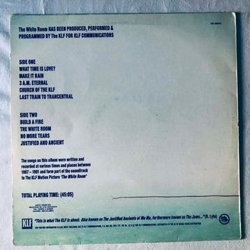 The KLF - The White Room - LP album (op zichzelf staand, Cd's en Dvd's, Nieuw in verpakking