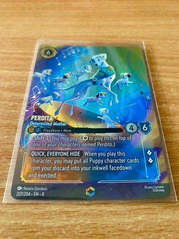 Disney - 1 Card - Disney Lorcana - Perdita 207/204 EN - 8